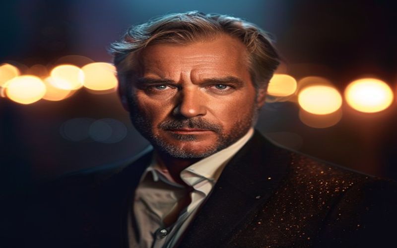 Portrait of a renowned actor