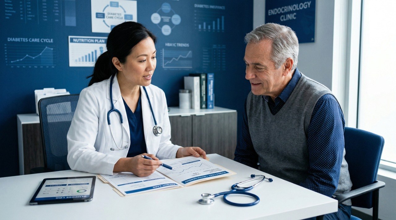 Maintaining a balanced diet to prevent and manage diabetes symptoms