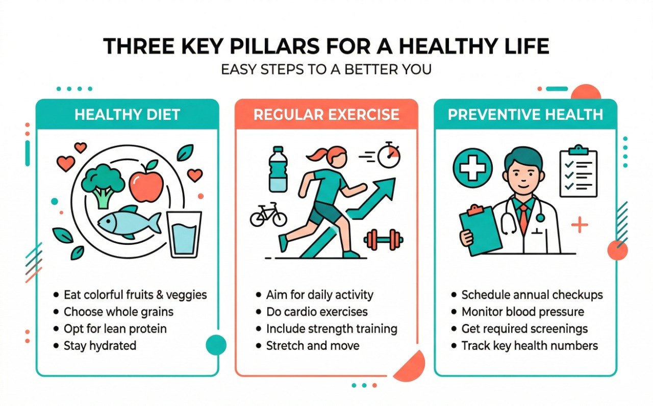A medical professional explaining understanding cancer concepts with clear evidence-based facts and hope